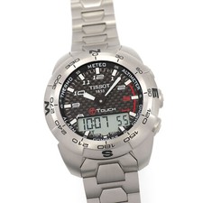 Tela sensível ao toque masculina 43 mm fibra de carbono e titânio Tissot T-Touch Expert T013420A comprar usado  Enviando para Brazil