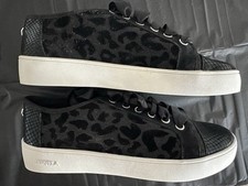 Carvela black trainers for sale  BARNSLEY