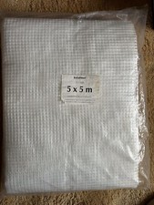 Clear reinforced tarpaulin for sale  HASTINGS