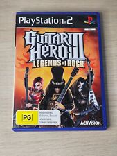 Guitar Hero III Legends of Rock PS2 Sony Playstation 2 videogame PAL + manual comprar usado  Enviando para Brazil