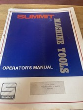 Summit machine tools for sale  Chouteau