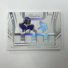 Dallas Turner 2024 Flawless Rookie Showcase Prata /20 #RS-DTR Vikings Patch KG, usado comprar usado Dallas Turner 2024 Flawless Rookie Showcase Prata /20 #RS-DTR Vikings Patch KG, usado comprar usado  Enviando para Brazil