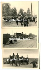 3 x FOTO - Operacja "POLSKA" Łódź, Osowiec-Twierdza, Suwałki - Żołnierze - Wagon na sprzedaż  Wysyłka do Poland