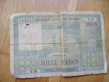 Billet 1000 francs d'occasion  Bordes