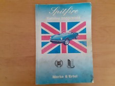 Triumph spitfire ersatzteilkat gebraucht kaufen  Chemnitz