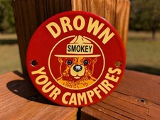 Porcelain smokey bear for sale  USA