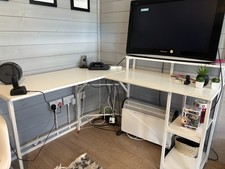 White corner computer for sale  THETFORD
