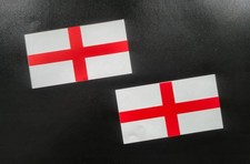 Adesivos adesivos de vinil Inglaterra St Georges bandeiras cruzadas carro van tamanhos pequenos - grandes, usado comprar usado  Enviando para Brazil