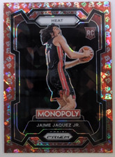 2023-24 Prizm Monopoly Jaime Jaquez RC Darmowy parking Czerwony Pęknięty Ice Prizm #48 na sprzedaż  Wysyłka do Poland
