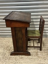 Antique c1900 oak for sale  BEDFORD