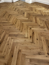 Rustic oak herringbone for sale  RUISLIP