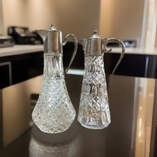 Two glass silver for sale  BRAINTREE