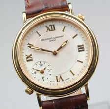 Relógio masculino Frederique Constant FC205X35/6 quartzo tempo duplo 36mm – Fabricado na Suíça comprar usado  Enviando para Brazil