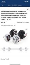 Dumbbells set free for sale  Forest Hills