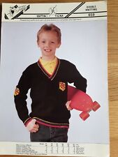 Knitting pattern boys for sale  RAMSGATE