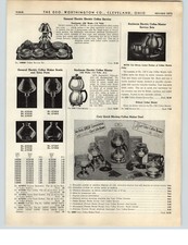 1938 PAPER AD 4 PG GE General Electric Cory Store Window Display Coffee Brewer, usado comprar usado  Enviando para Brazil