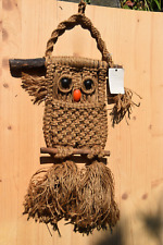 Eule makramee jute gebraucht kaufen  Aichach