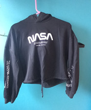 Black nasa hoodie for sale  STAFFORD