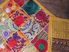Patchwork india throw for sale  Barnet