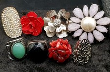 Costume jewellery rings. for sale  BRADFORD