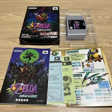 Zelda Majora's Mask Nintendo 64 versión japonesa N64 Japón con caja JP segunda mano  Embacar hacia Mexico