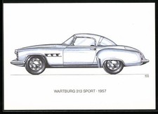 Ansichtskarte auto wartburg gebraucht kaufen  Berlin