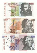 Lotto banconote slovenia usato  Pontassieve