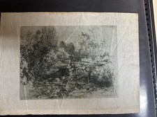 Franklin wood drypoint for sale  New Canaan