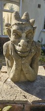 Horned gargoyle stone for sale  PWLLHELI