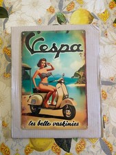 Insegna metallo vespa usato  Settingiano