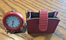 Red pocket watch for sale  Piedmont