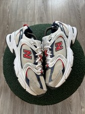 New Balance 530 Buty rekreacyjne Unisex, Białe/Niebieskie/Czerwone, MR530LO, Rozmiar W8.5, M7 na sprzedaż  PL