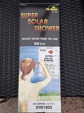 Gear solar shower for sale  ILKESTON