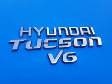 05 06 07 08 09 HYUNDAI TUCSON V6 TAMPA TRASEIRA PORTA-MALAS EMBLEMA SÍMBOLO EMBLEMA CONJUNTO USADO A10, usado comprar usado  Enviando para Brazil