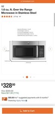 Range microwave stainless for sale  Bradenton