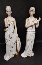 Pair vintage porcelain for sale  LEICESTER