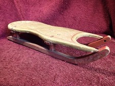 PEQUEÑO TRINEO DE MADERA ANTIGUO INUSUAL HECHO A MANO ARTE POPULAR PRIMITIVO FINLANDIA FINLANDÉS segunda mano  Embacar hacia Mexico