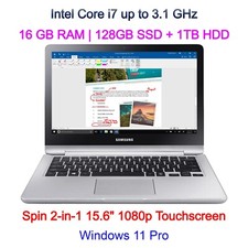 Notebook Samsung 7 Spin 2 em 1 TouchScreen Notebook Intel Core i7 16GB 128GB SSD comprar usado  Enviando para Brazil