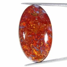 26,90 Cts Agata Ungherese Naturale Ovale Cabochon Pietra Preziosa 19x31x6mm na sprzedaż  Wysyłka do Poland