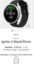 Polar ignite fitness gebraucht kaufen  Hille