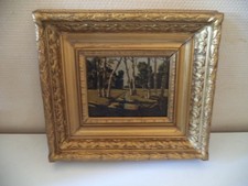 Tableau ancien barbizon d'occasion  France