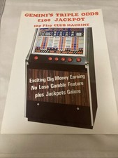Gemini fruit machine for sale  TONBRIDGE