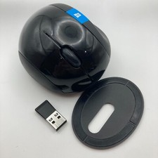 Mouse ergonômico sem fio Microsoft Sculpt 1560 preto com dongle USB funcionando comprar usado  Enviando para Brazil