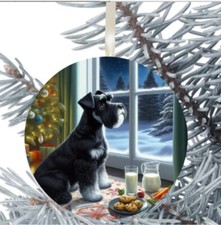 Schnauzer cane appendere usato Schnauzer cane appendere usato  Spedire a Italy