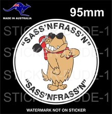 Adesivo Cão volte WACKY Races Dick DASTARDLY comprar usado  Enviando para Brazil