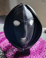 maske schwarz leder gebraucht kaufen  Maitenbeth