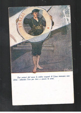 Cartolina militare illustrator usato  Bozen