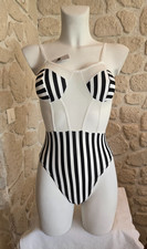 Body rayé noir et blanc neuf n°U3738A (li) na sprzedaż  Wysyłka do Poland