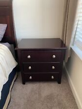 Drawer nightstand dark for sale  Atlanta