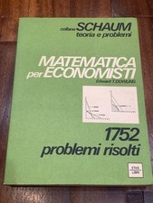 Matematica per economisti usato  Napoli